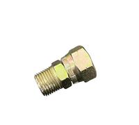 BSP Male to Female Swivel Adapter - 1/8" to 1/2" Hydraulic Oil Pipe Transition Fitting(2B,1-1/2")
