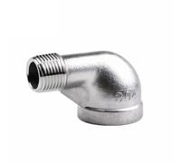 Bsp Reduced Threaded Elbow Male to Female 3/8'' 1/2'' 3/4'' 1'' Reducing Pipe Connection Stainless Steel Adapter Fitting/1Pc/F Dn40 * Dn32 M(F Dn25*Dn15 M)