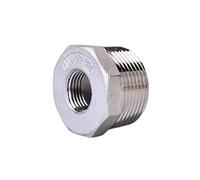 BSP304 Stainless Steel High-Pressure Core Thickened Inner and Outer Wire Variable Diameter Joint 3/4/6/1/2-inch Reducing Core(3I4-1I4INCH_1PCS) Barb Fittings