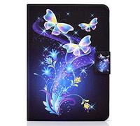 Bspring Case for All New Kindle 11th Generation 2022/2024 Released, PU Leather Smart Cover with Card Slot and Auto Sleep/Wake for Kindle 6 Inch 2022,Butterfly