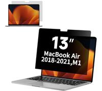 BSPROTE Privacy Screen for MacBook Air 13 Inch M1 (2018, 2019, 2020, 2021), Reduce Eye Strain Anti Glare Blue Light Laptop Privacy Screen Shield, Anti Scratch Protector for Mac 13In