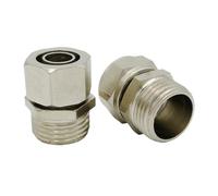BSPT 10Pcs KLC6-M5,KLC4-01,KLC6-02,KLC8-01,Fast Twist Pneumatic Connectors Male Straight one-Touch Fittings(10Pcs KLC4-02)