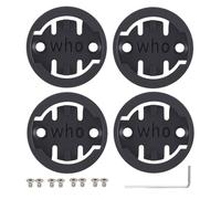 BSSOK Bicycle Mount Adapter Replacement Insert Compatible with Garmin Bicycle Computer, Radar Rear Light Holder Pack of 4 (for Wahoo)