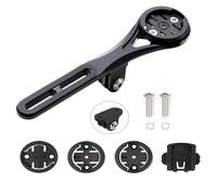 BSSOK Integrated Bicycle Computer Mount for Road Bike (Aluminium Alloy) Handlebar Mount for Garmin Edge, Wahoo, Bryton, Cateye, GoPro Camera and Lamp (Integrated Mount - B)