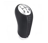 bssyung Car Gear Shift Knob Gear Shift Knob for Renault for Scenic II MK2 for Megane 2 MK for Clio III MK3(Black)