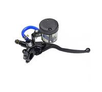 bssyung Motorcycle Handbrake for Honda for Yamaha 12.7mm Piston Brake Clutch Motorcycle Cylinder Lever Universal(Right Brake)