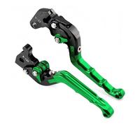 bssyung Motorcycle Handbrake for Yamaha YFM 700 450 400 for Kodiak YZM YFZ 350 Motorcycle Brake Clutch Levers(Green)
