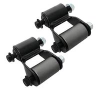 BST BSSP Pair Set 2 PCS Rear Leaf Spring Shackle Kit Rearward LR RR Compatible with 94-01 Jeep Cherokee Wagoneer 722-024 722024