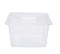 BSTCAR 12L Slow Cooker Container with Lid, Plastic Slow Cooking Food Storage Container for Most Cookers for Vegetables Fruits Storage Box