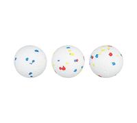 BSTCAR 3 Pieces Dog Ball Toys Indestructible Dog Ball Float On Water Fetch Bouncy Rubber Ball Interactive Toys for Puppy Small And Medium Dogs