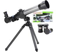 BSTCAR Astronomy Refractor Telescope 20X, 30X, 40X Eyepieces HD Monocular Space Telescopes Refractors Spotting Scope with Tripod for Adults, Kids and Beginner (Assorted Color)