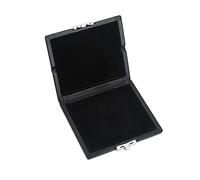 BSTCAR Bassoon Reeds Case, Leather Cover Black Bassoon Reed Container Box Case with Slots Replacement for 3pcs Reeds