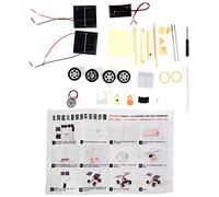 BSTCAR DIY Solar Power Science Kit Car Educational Electric Solar Powered Car Assembly Kit, Mini Sun Power Model for Schools Creativity and Interest in Technology