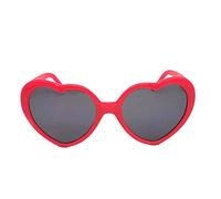 BSTCAR Heart Glasses, 3D Glasses Diffraction Glasses with Heart Effect, Heart-Shaped Retro Vintage Heart Sunglasses, Creativity Glasses, Party Accessories, for Outdoor Music, Party/Bar/Fireworks