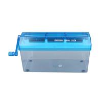 BSTCAR Manual Paper Shredder Mini A4 Paper Documents Hand Shredder Cutting Machine Desktop Stationery for Office Home School