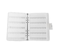 BSTCAR Nail Colour Display Book 150 Colors Nails Colour Chart Board Nail Color Sample Book with Clear Fake Nails for Home DIY Salon