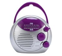 BSTCAR Portable Radio, Hanging Radio Player AM FM Radio with Speaker,Battery Operated Novelty Radios for Shower Home Outdoor