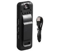 BSTCAR Portable Video Recorder HD Infrared Night Vision Mobile Detection Power Off Storage Back Clip Camera for Meeting Business Sports