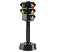 BSTCAR Simulation Traffic Lights with Sounds, Battery-powered Mini Traffic Signs Light Safety Traffic Lights Toys Traffic Lights for Kids Funny Early Educational Toy Kids Gift