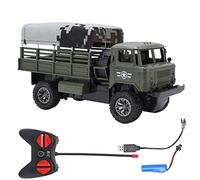 BSTCAR Wireless Remote Control Truck with Light 4 Wheel Drive Off Road RC Model Car Toy Truck Play Vehicles for Kids