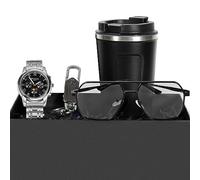 BSTcentelha Gifts for Men with Watch Sunglasses Coffee Mug Keychain Men's Gift Set Fathers Day Men's Birthday Valentine's Day Christmas(Set B)