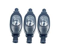 Bstenky 3 Pack Outdoor Dustproof Rocker Switch,Waterproof Appliance Switch Inline Cord ON/Off Lamp Rocker Switch IP65