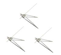 Bstepompre 3X Watch Hands Silver Hands Watch Green Super Luminous Suitable for NH35, NH36 Movement B