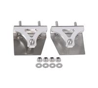 Bstinay 38x31.5x11.5mm Aluminum Emulational Model Boat Part Trim Tabs for RC Boat