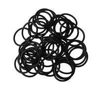 Bstinay 50Pieces Trumpet Cornet Tuning Slide Rubber Stop Ring Bumper Stopper O Ring