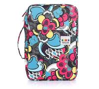 BSTKEY 300 Slots Pencil Case Pencil Wrap for Colored Pencils, Large Capacity Pencil Holder Pen Pouch Bag Stationery Organizer Case, Colourful Pattern (No Pencils)