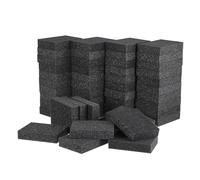 BSTKEY 50 Pcs Sports Card Dividers for Storage Boxes Sponge Separators, Black Trading Game Card Divider Gift Shock Absorbing Sponge Separator Box Divider