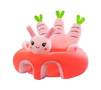 BSTOB Baby Support Sofa, Infant Safe Sofa Cow Rabbit Shaped Sitting Chair Portable Dining Chair Support for 3-24 Month Baby Infants Learn to Sit