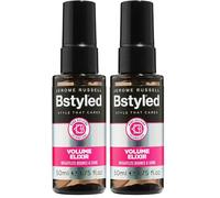 BStyled Volume Elixir | Lightweight Hydration & Radiant Shine | Soy Protein & Jasmine Extract | Vegan & Cruelty-Free, 50ml (Pack of 2)
