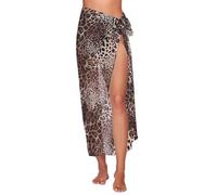 Bsubseach Beach Sarongs for Women Beachwear Sheer Pareo | Adjustable Self-Te Design Allows for Endless Styling Options, Use as a Wrap Skirt, Beach Coverup or etc, One Size Fits Most