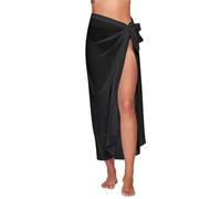 Bsubseach Beach Sarongs for Women Beachwear Sheer Pareo | Adjustable Self-Te Design Allows for Endless Styling Options, Use as a Wrap Skirt, Beach Coverup or etc, One Size Fits Most