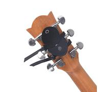 BSWAN Guitar Pick Holder Case Detachable Leather Guitar Pick Bag Tied to The Guitar or Guitar Shoulder Strap for Man, Guitar Lover, Father's Gift (Black)