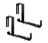 BSWAN Planter Box Bracket,Flower Box Holder Brackets,Adjustable Window Box Brackets for Patio Garden Fence Pergola Balcony