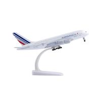 Bswath 1:300 Scale Model Airplane France Airbus 380 Model Plane Die-cast Airplanes for Gift and Collection