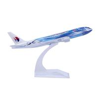 Bswath 1:400 Scale Model Malaysia B777 Model Airplane Diecast Airplanes for Gift and Collection
