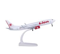 Bswath Airplane Model 1:300 Scale Model Plane Lion Airplane B737 Plane Model for Gift and Decoration