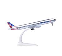 Bswath Model Airplane 1:300 Scale Model American Plane B777 Model Plane Alloy Model Plane for Gift and Decoration