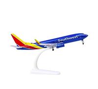 Bswath Model Airplane 1:300 Scale Model American Plane Southwest Airplane B737 Model Plane for Gift and Decoration