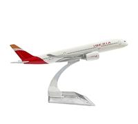 Bswath Model Airplane 1:400 Model Airplane Iberia Airbus 330 Model Plane Metal Alloy Die-Cast Aircraft for Gift and Collection