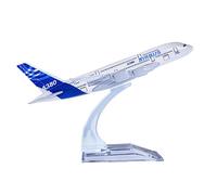 Bswath Model Airplane 1:400 Scale Model Airbus 380 Model Plane Metal Plane Model Diecast Airplanes for Gift and Collection