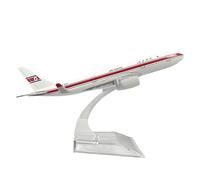 Bswath Model Airplane 1:400 Scale Model Korean Airlines Airbus 330 Model Plane Metal Plane Model Die-cast Alloy Airplanes for Gift and Collection