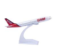 Bswath Model Airplane 1:400 Scale Model TAM B777 Model Plane Model Diecast Alloy Airplanes for Gift and Collection