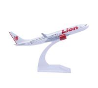 Bswath Model Lion B737 1:400 Scale Model Plane Die-cast Alloy Airplane for Adult Hobbyists, Aviation Enthusiasts