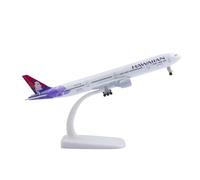 Bswath Model Plane 1:300 Scale Model Plane Hawaiian 777 Model Aircraft Metal Alloy Die-cast Airplanes for Gift and Collection