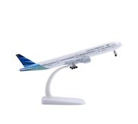 Bswath Model Plane 1:300 Scale Model Plane Indonesia 777 Model Aircraft Metal Alloy Die-cast Airplanes for Gift and Collection