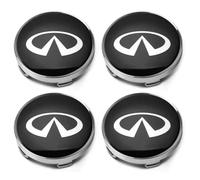 BSWNSJZT 4 Pcs Car Wheel Center Caps for Infiniti 63mm, Hub Covers DustProof Accessories